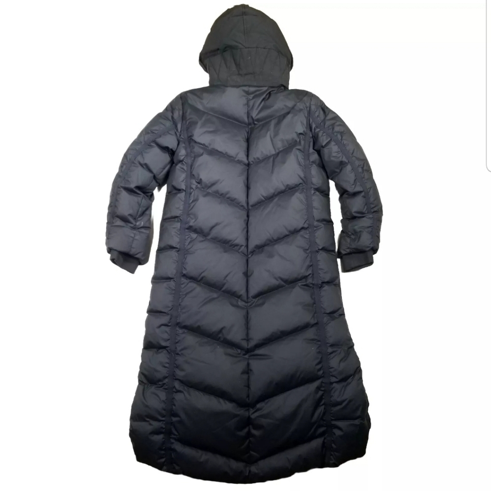 G-Star Raw Whistler HDD Women's Long Down Coat Navy Blue Size S - Picture 2 of 16